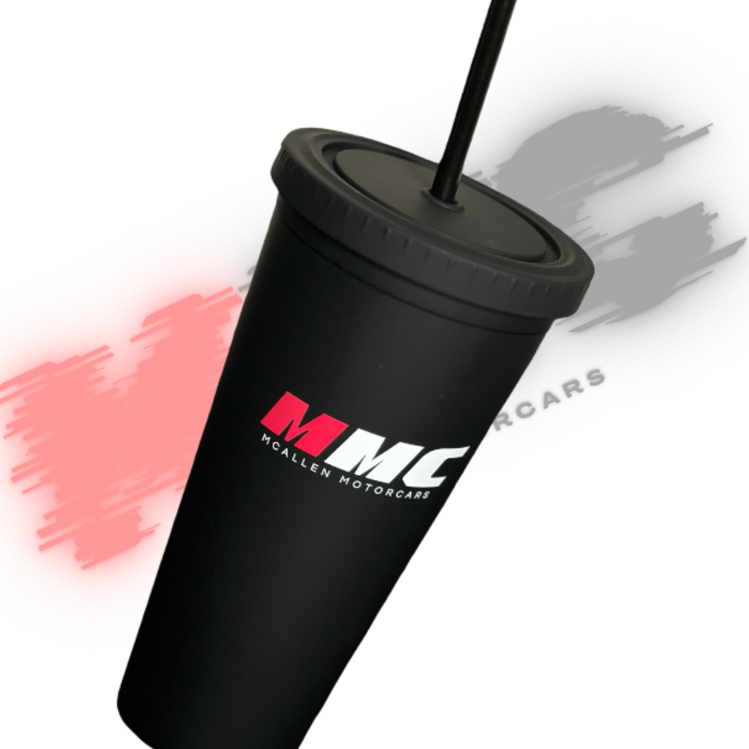 MMC Tumbler With Lid and Straw | 24oz Matte Black