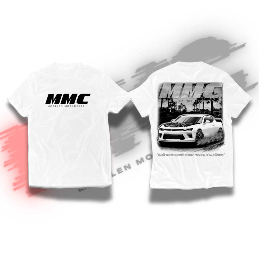 MMC Shop Car T-Shirt White