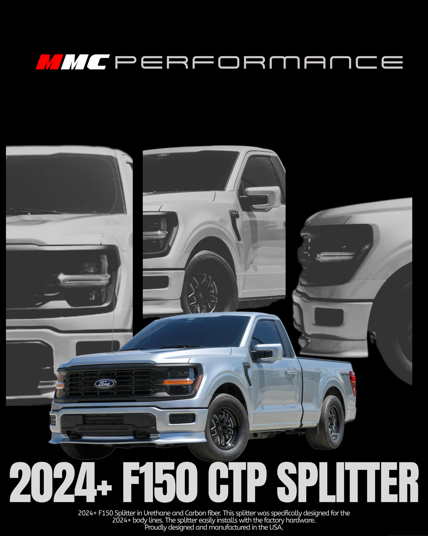 2024+ F150 CTP SPLITTER (*STORE PICK UP ONLY*)