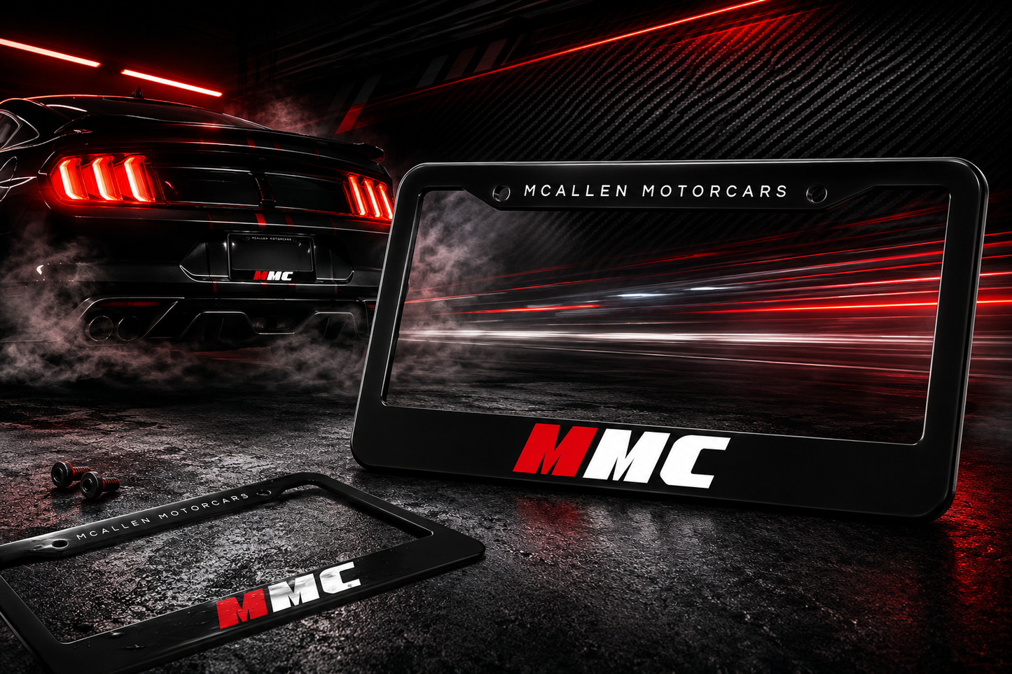 MMC Stainless Steel Licence Plate Frame