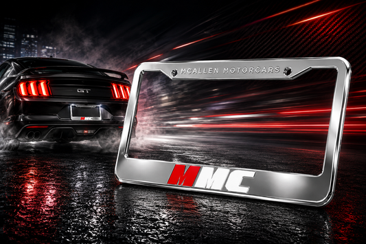MMC Stainless Steel Licence Plate Frame